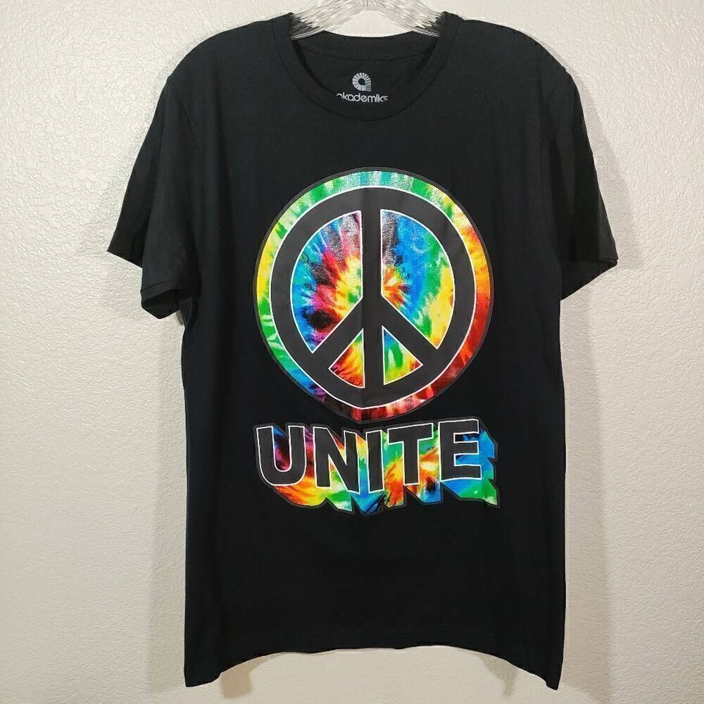 Akademiks Mens Black Short Sleeve T-Shirt -E